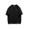 Camiseta masculina de manga curta, solta, casual, verão, nova, casal, base, camisa, estilo japonês, gola redonda, camiseta, tudo combinando