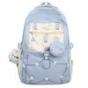 Departamento Forestal Japonés y Coreano Gran Capacidad Tendencia de Moda de Alto Valor Mochila Escolar Combinable para Estudiante de Secundaria y Preparatoria