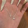 Collar Chiheng de Plata Pura S925 para Mujer, Diseño Minimalista de Nicho, Elegante Cadena para Clavícula, Modelo Nuevo Versión Coreana 2026