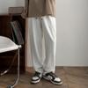 Pantalones Rectos de Diseño de Alta Gama para Hombre Casual Mop Pantalones oversize Caída Sal Pantalones Japoneses