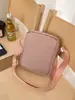 Bolsa pequena de armazenamento com vibe suave e nebulosa estilo floresta, adequada para garotas Harajuku e estudantes para passeios diários, bolsa transversal versátil