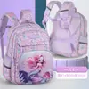 Mochila Escolar de Comercio Exterior Más Vendida Dibujos Animados 3D Protección de Columna Vertebral Gran Capacidad para Estudiantes de Primaria Niños y Niñas Bolso Cruzado para Hombro