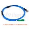 Adaptador LC/SC/FC/ST monomodo tubo único núcleo duplo 2,0-3,0 mm jumper de fibra blindado flexível anti-mordida de rato