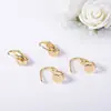 Accesorios de venta caliente transfronterizos material para joyería DIY hecho a mano accesorios de clip para oreja de resorte pendientes sin agujero para la oreja fabricantes al por mayor