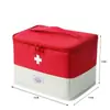 Botiquín de primeros auxilios para exteriores, kit de rescate de emergencia grande portátil multicapa, caja de primeros auxilios protectora para el hogar y el camping