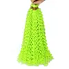 Peluca Waterdeep Degradado 100g 14 Pulgadas Cabello Rizado Ola de Agua Fibra Sintética Crochet para Cabello Artesanía Tejida a Mano Cabello Rizado