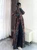 Item Popular de Comércio Exterior: Casaco Trench Coat Plissado Feminino Issey Miyake Outono 2025 Casaco Cape Jacket Estampado de Manga Longa para Mulheres
