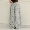 Ropa Infantil Estilo Coreano Otoño e Invierno 2026 Nuevo Pantalón de Chándal Recto con Estampado de Caricatura y Lazo para Niñas Pantalones Casuales con Estilo