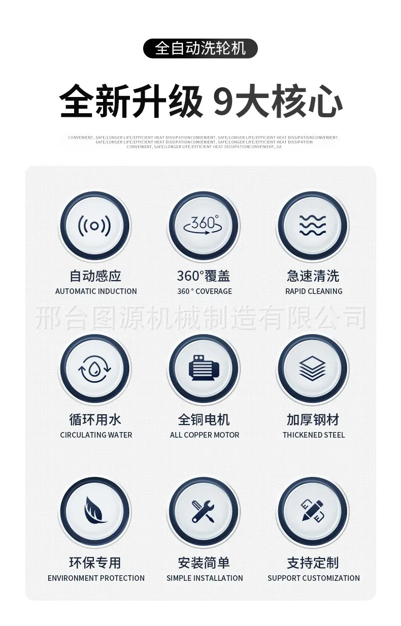 全封闭洗轮机