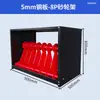 24/48 Piezas Rueda de Esmerilado Lijadora de Acabado Exhibidor Gabinete Venta Directa de Fábrica Cuatro Capas Engrosado y Duradero Rojo de Suzhou Rueda de Esmerilado