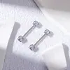 Comercio electrónico transfronterizo de Amazon nuevo anillo de pezón de circón redondo clavo de pezón de circón joyería para piercing corporal en stock venta al por mayor