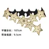 Europa y Estados Unidos venta caliente transfronteriza sello de cintura exagerado costura de estrella de cinco puntas cinturón de mujer retro callejero cinturón de remaches Joker venta al por mayor