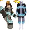 Traje de Bombero Caliente 3cos Traje de Lucha contra Incendios para Hombre 8º Equipo Senluori Inferior cosplay Animación Mismo Traje de Actuación