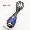 Cable VGA Fabricante Conexión Host de Computadora Cable de Video para Monitor Cable de Datos VGA3+2 HD Cable VGA