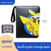 Haifu Pikachu Grande Capacidade Grande Ultraman Card Book Quatro Pequeno Deluxe Zipper Collection Card Book