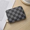 Popular Transfronterizo Color Sólido de Alto Valor Tarjetero Acordeón, Tarjetero Compacto para Hombre, Tarjetero, Monedero, Almacenamiento de Identificación Integrado