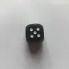 Madeira Sólida Natural Cantos Arredondados Madeira Ponto Preto Peneira Barra Dados Script Killing Dados Tabuleiro de Jogo Adereços Acessórios