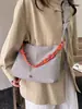 Bolso Bandolera Pequeño Versátil Informal Transfronterizo Bolso Nuevo para Mujer Bolso Bandolera Popular de Moda Bolso de Hombro Tipo Dumpling