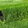 Tapete de grama artificial gramado verde artificial Jardim de infância casamento campo de futebol ao ar livre cercado artificial grama falsa de plástico