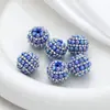 Cadena de Diamantes de Perlas de Colores Nuevos con Strass, Cuentas de Agujero Recto, Cuentas Pesadas para Bricolaje, Accesorios para Joyería al por Mayor