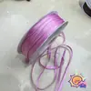 Cinta Plateada de Doble Cara Galaxia Brillante Importada de Japón Material para Lazos Accesorios para el Cabello Hechos a Mano DIY Accesorios para Sombrero de Paja