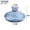 Conjunto de Três Peças de Vaso de Vidro Transparente Pintado a Ouro de Nova Luxo Leve Transfronteiriço Arranjo de Flores Dispositivo de Flores Hidropônicas Artesanato Enfeites