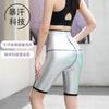 Roupas de Suor plus size Camiseta de Manga Curta Calças de Fitness de Suor Calças Esportivas de Cinco Pontos Nove Pontos Conjunto de Calças de Suor Academia