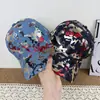 Gorra de Béisbol Camuflaje Graffiti de Moda, Gorra Unisex Estilo Urbano Estampada, Sombrero Personalizado con Protección Solar