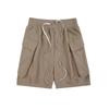 Shorts de Verão Masculino 2026 Novo Estilo Americano Tendência Hip-Hop com Cordão Estendido e Bolsos Grandes para Homens