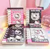 Cuaderno con espiral y colgante de gato hueco, Cuaderno pequeño lindo de gatito maullando, Espiral doble 180 grados Se puede abrir completamente bloc de notas