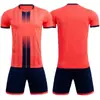 Uniformes de Fútbol al por Mayor para Niños/Adultos, Uniformes de Equipo de Entrenamiento de Competición, Ropa Deportiva, Playeras de Verano de Manga Corta con Estampado