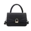 Bolsa de Mão com Textura de Lichia Estilo Coreano Bolsa Quadrada Pequena 2026 Nova Tendência Popular Casual Retrô Ombro Único Transversal Feminina