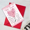 Tarjetas de Felicitación para Mejores Amigas de Nuevo Modelo Transfronterizo, Juego de Tarjetas con Mensaje de Amistad Cálido para Novias y Amigas, Al por Mayor en Stock