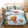 Amazon Desenho Animado Imagem/Mickey/Winnie Poodle Impressão Digital 3D Roupa de Cama Kit de Três Peças Comércio Exterior