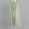 Calça Harem de Algodão Puro Transfronteiriça Moda de Rua Europeia e Americana Outono 2025 Casual Preguiçosa Wide-Leg Longa Calça Harem Solta para Mulheres