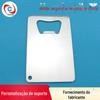 Impressão colorida chave de fenda de metal cartão de visita cartão de crédito abridor de garrafa Hechang artesanato de metal atacado