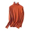 2024 otoño e invierno nuevo suéter versión coreana para mujer para personas mayores delgado camisa base moda comodín fabricantes mayoreo hilado core-spun