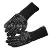 Resistentes a Altas Temperaturas Silicona Horno Barbacoa Anti-quemaduras Horno Microondas Resistente al Desgaste Cable Aislante Prepoxy Retardante de Llama Barbacoa Guantes Ignífugos