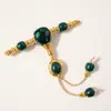 Xueba Lápis Lazúli Conjunto de Eixos Universais Três Vias Acessórios DIY Wenwan Corrente de Contas de Oração para Tecelagem Pulseira Moda