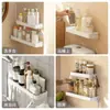 Estante de Almacenamiento para Baño Estilo Japonés Sin Taladro Estante de Drenaje Montado en Pared Bandeja para Lavamanos Almacenamiento para Inodoro