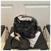 Bolsa de Mão Estilo Coreano Floral Tendência Estética Verão 2025 Nova Textura de Rosa Tipo Fada Ombro Único para Mulheres
