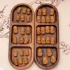 Sandalia Barbie Sándalo Budista Cultural Madera Cuentas Estilo Chino DIY Accesorios Pulsera Colgante Accesorios Mayoreo