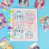 Álbum de Tarjetas My Little Pony Botón de Hongo Libro Rojo Pequeño Tamaño A5 Hojas Sueltas Álbum de Almacenamiento para Estudiantes Ventas Directas de Fábrica Esencial para Juegos de Cartas