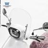 Carro muscle Wolf adequado para Melalisa150 do Sul para-brisa para-brisa para-brisa dianteiro pedal modificação ajustável