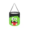 Accesorios de Decoración de Halloween Transfronterizos Cadena de Luces LED Bolsas de Dulces Brillantes Bolsas de Dulces de Halloween para Niños Venta al por Mayor