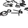 Grande Venda Anel de Desbloqueio Intelectual Nove Elos Brinquedo Educacional de Desbloqueio Conjunto Luban Lock Kongming Lock para Crianças e Alunos do Ensino Fundamental