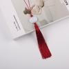 Orelha de Borla de Lótus de Jade Branco Dupla Face Kunlun Fan Pendurada na Orelha Cheongsam Roupas Han Fechamento Frontal Flauta e Xiao Cortina Cheongsam Pendurados Ornamentos