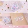 Fornecimento Exclusivo Transfronteiriço de Pó Glitter em Gel para Maquiagem de Beleza, Decoração de Maquiagem para Olhos de Palco, Glitter Facial Suave Estilo Japonês para Estudantes
