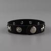 Pulsera estilo americano Pulsera estilo punk Pulsera de hueso Accesorios subcultura Spice Girl Dulce Fresco Lindo Diseño de nicho Pulsera de cuero
