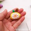 Tela de felpa hecha a mano DIY dibujos animados tridimensionales frutas y verduras accesorios zapatos ropa accesorios de vestir accesorios para el cabello al por mayor
